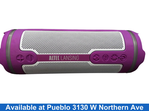 Altec Lansing Imw1102-purwt Purple Portable Speaker