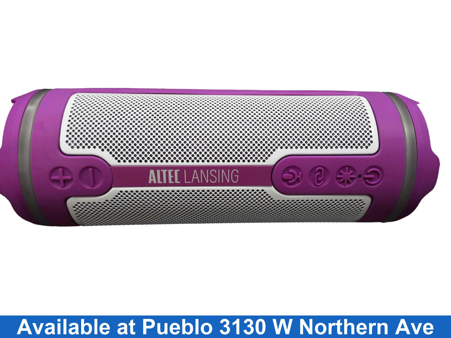 Altec Lansing Imw1102-purwt Purple Portable Speaker