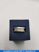 Ring - Wedding Band - White Gold 14k (.585) 11 grams Size 10.5