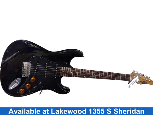 Kramer Focus 111s Black Electric Classic Guitar