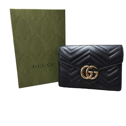 Gucci 808483556 Black Purse / Handbag
