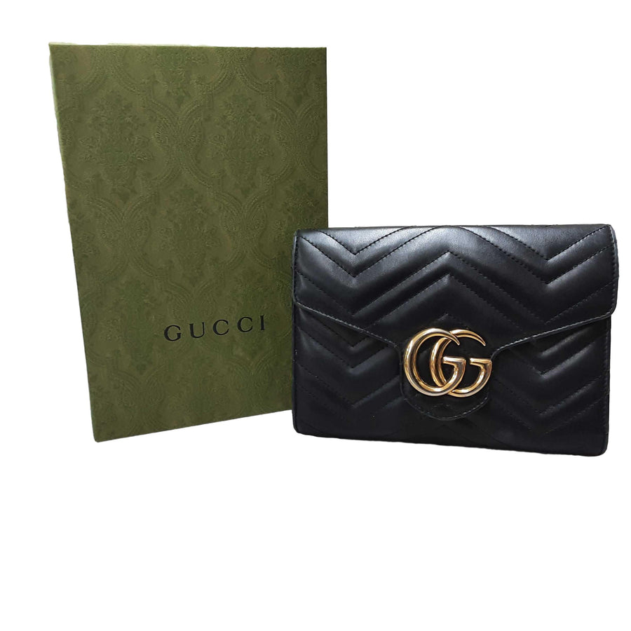 Gucci 808483556 Black Purse / Handbag