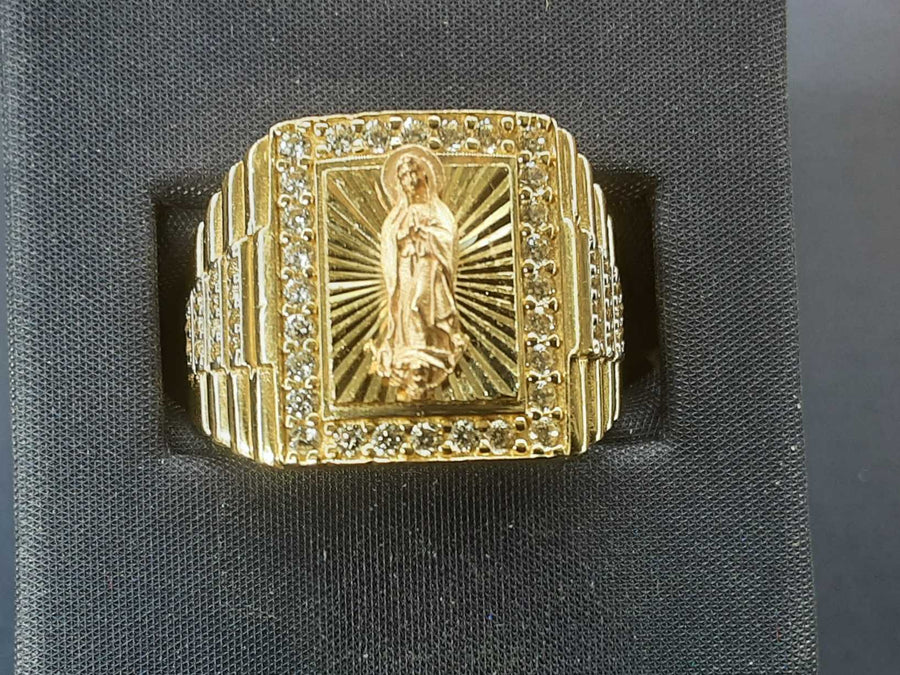 Men's Ring - Yellow Gold 14k (.585) 6 grams Size 9.5