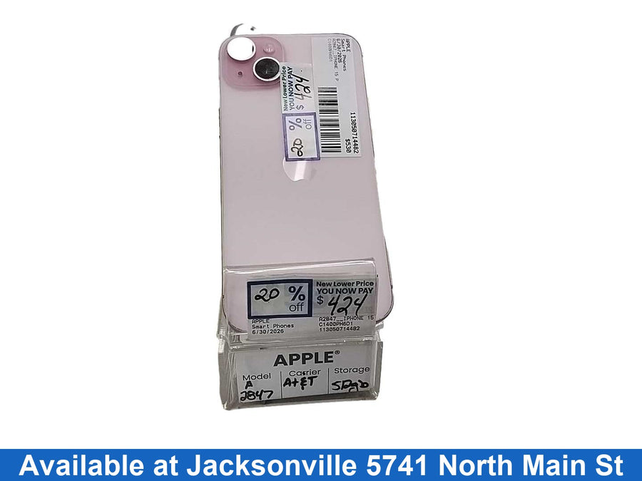 Apple A2847__iphone 15 Plus 512 Gb Pink Smart Phone