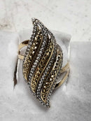 Women's Ring - Yellow Gold 14k (.585) 4.8 grams Size 9