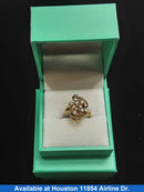 Women's Ring - Yellow Gold 14k (.585) 3.3 grams Size 6.5