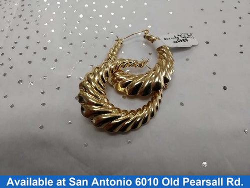 Earrings - Yellow Gold 14k (.585) 7 grams
