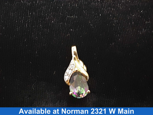 Diamond Pendant - Yellow Gold 10k (.417) 1.4 grams