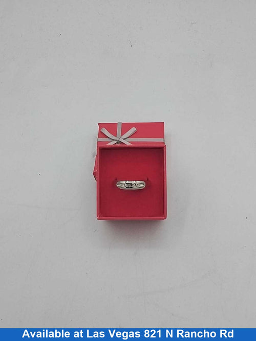 Ring - Wedding Band - White Gold 10k (.417) 3.2 grams Size 20