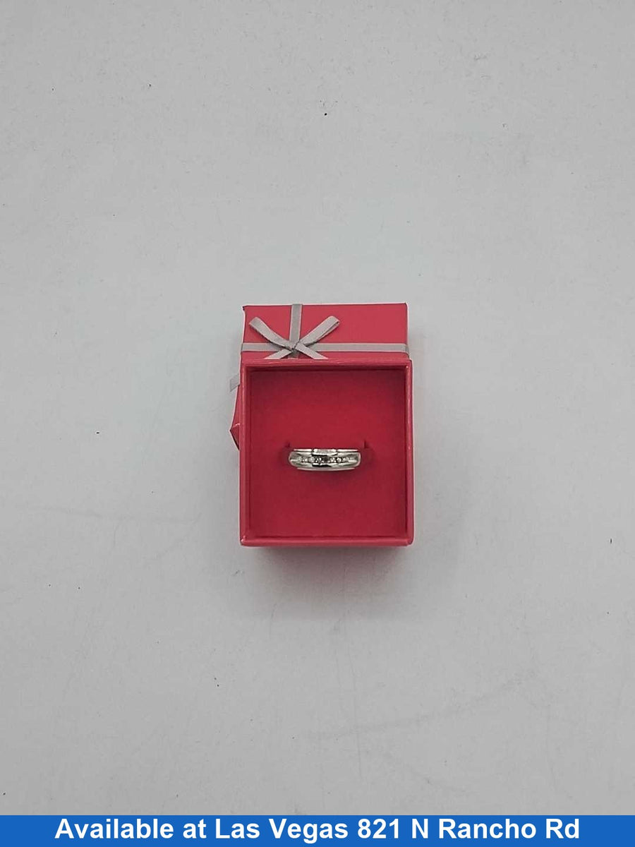 Ring - Wedding Band - White Gold 10k (.417) 3.2 grams Size 20