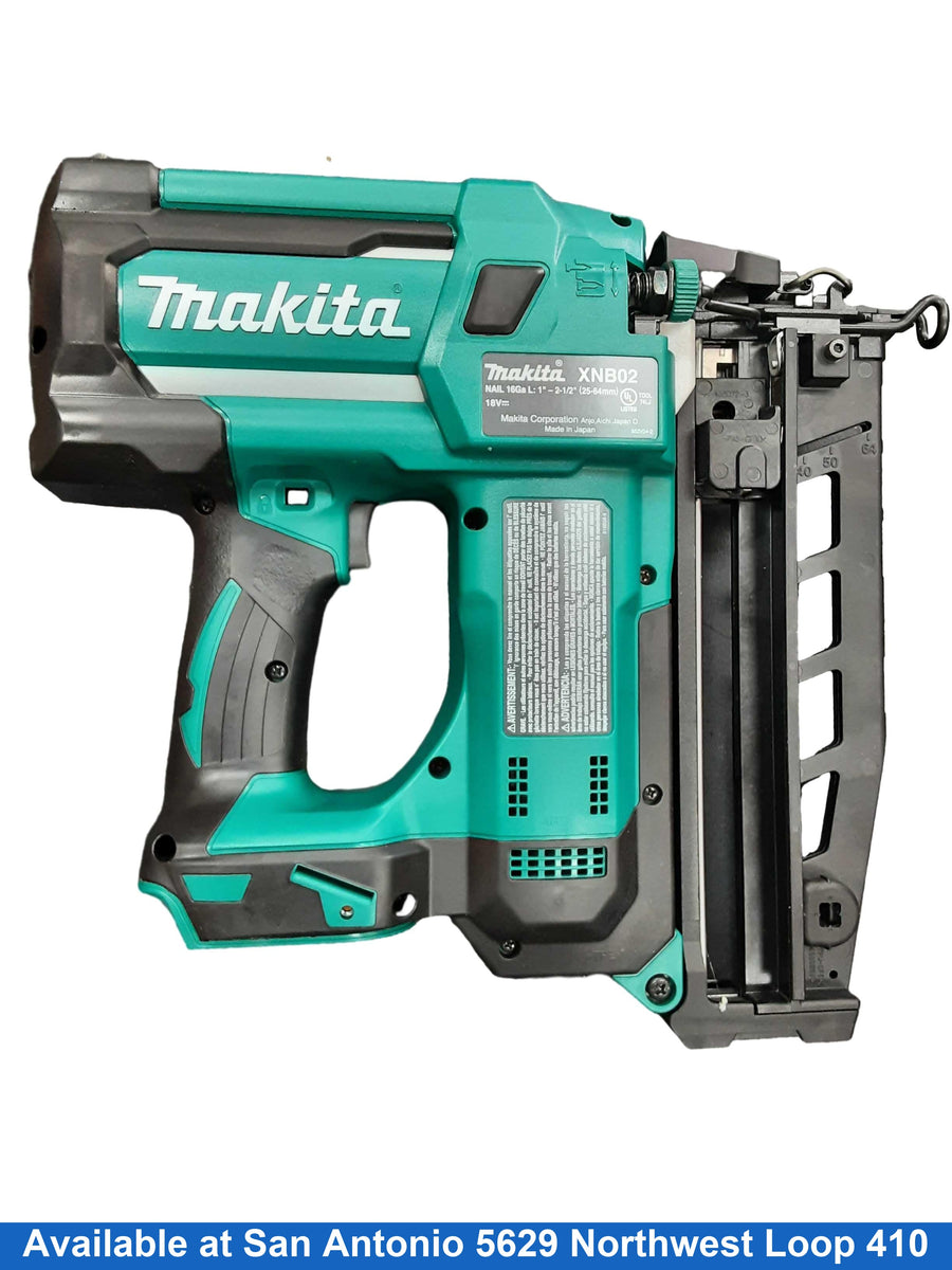 Makita Xnb02 Blue Cordless Framing Nailer