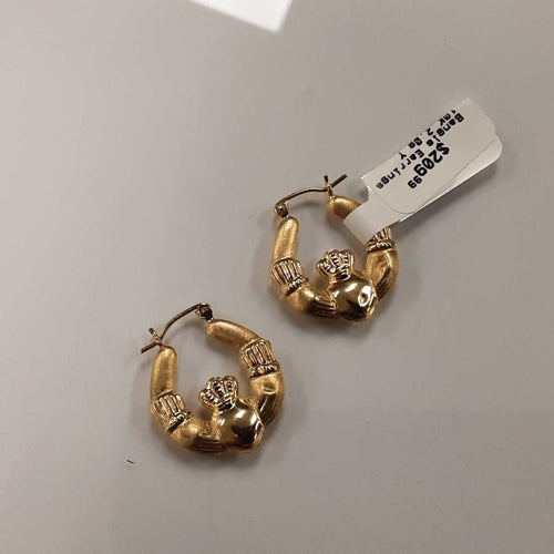 Bangle Earrings - Yellow Gold 10k (.417) 2 grams