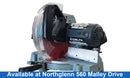 Delta 28180 Gray Corded Miter Saw