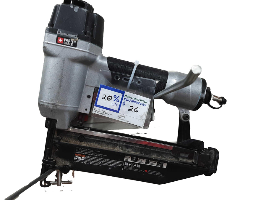Porter Cable Fn250sb Silver Pneumatic Brad Nailer