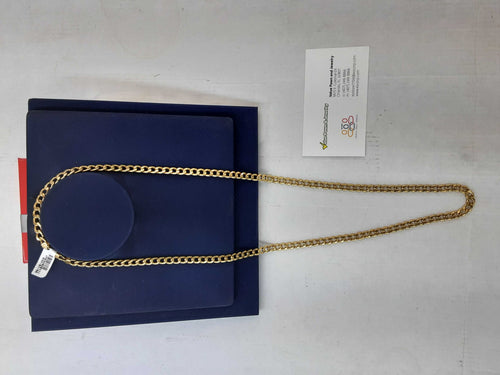 Cuban Link Chain - Yellow Gold 18k (.750) 27.5 grams 28 inch