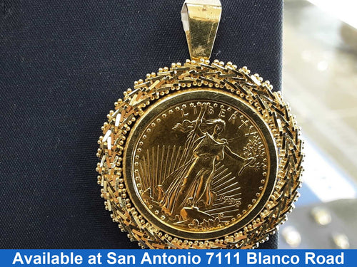 Coin Pendant - Yellow Gold 22k (.917) 14.2 grams