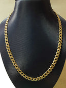 Cuban Link Chain - Yellow Gold 14k (.585) 24.3 grams 22 inch