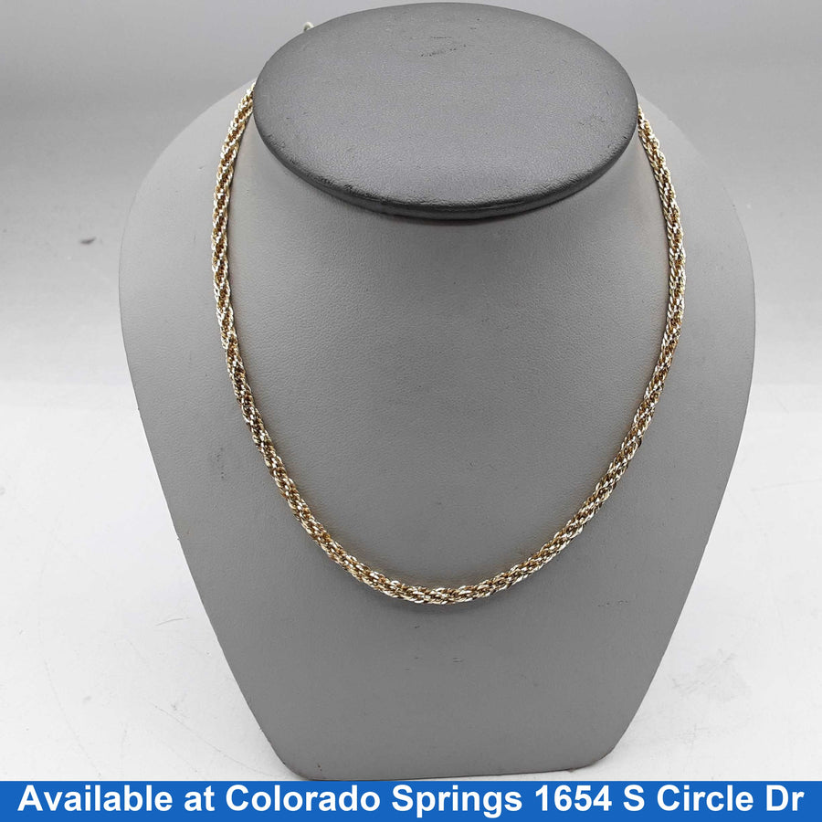 Rope Chain - Yellow Gold 10k (.417) 4.2 grams 10 inch
