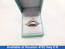 Ring - Engagement Set - White Gold 14k (.585) 11.1 grams Size 8