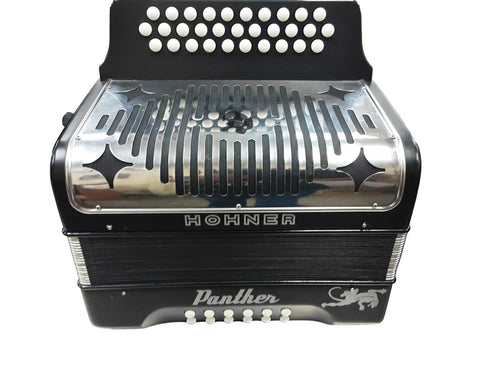 Hohner Panther Black Combination Accordion