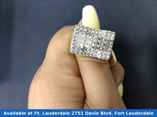 Women's Ring - Yellow Gold 10k (.417) 7.7 grams Size 11.5