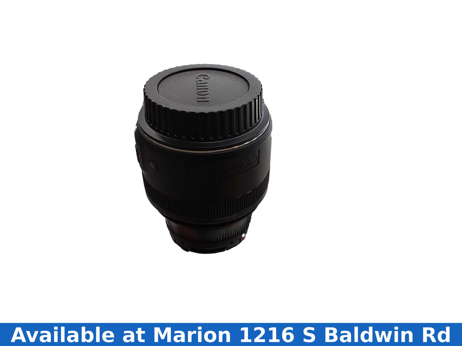 Canon Efs 35mm Black Photographic Lens