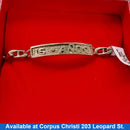 ID Bracelet - Yellow Gold 10k (.417) 16.7 grams 5 inch