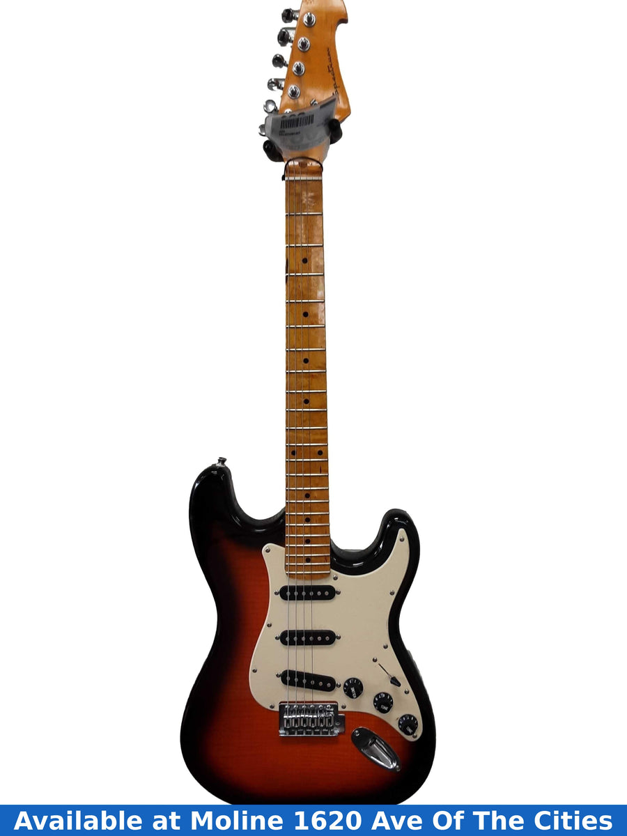Spectrum Beige / Tan Electric Classic Guitar