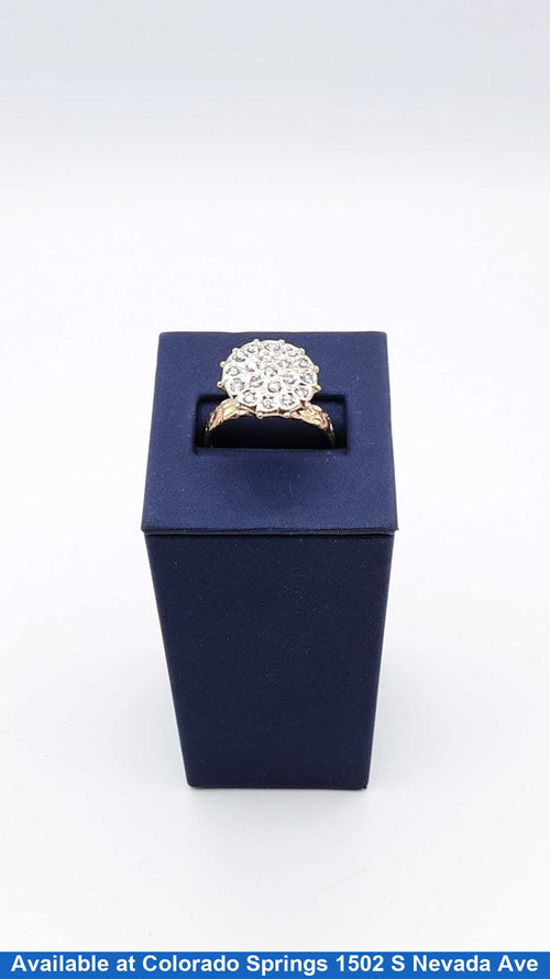 Women's Ring - Yellow Gold 10k (.417) 4.8 grams Size 8