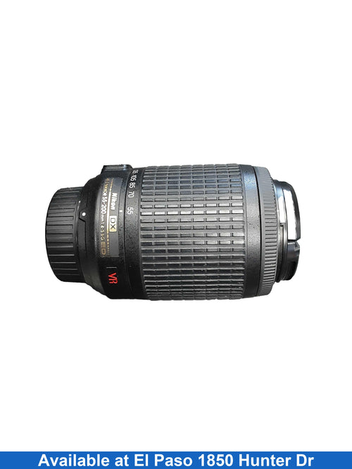 Nikon 55-200 Black Photographic Lens