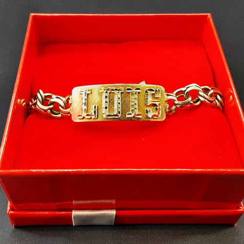 ID Bracelet - Yellow Gold 10k (.417) 18.5 grams 5 inch