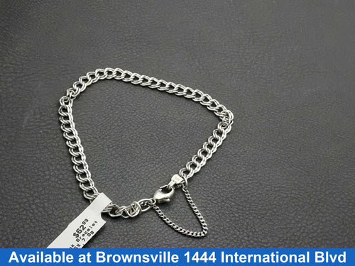 Link Bracelet - Silver 7 grams 8 inch
