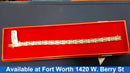 Tennis Bracelet - Yellow Gold 14k (.585) 20.1 grams 8 inch