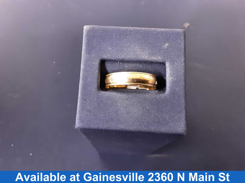 Ring - Wedding Band - Yellow Gold 14k (.585) 2.6 grams Size 11