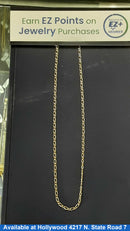 Link Chain - Yellow Gold 14k (.585) 11.6 grams 16 inch