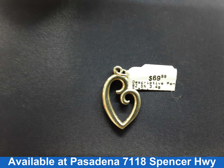 Pendant - Silver 3.4 grams