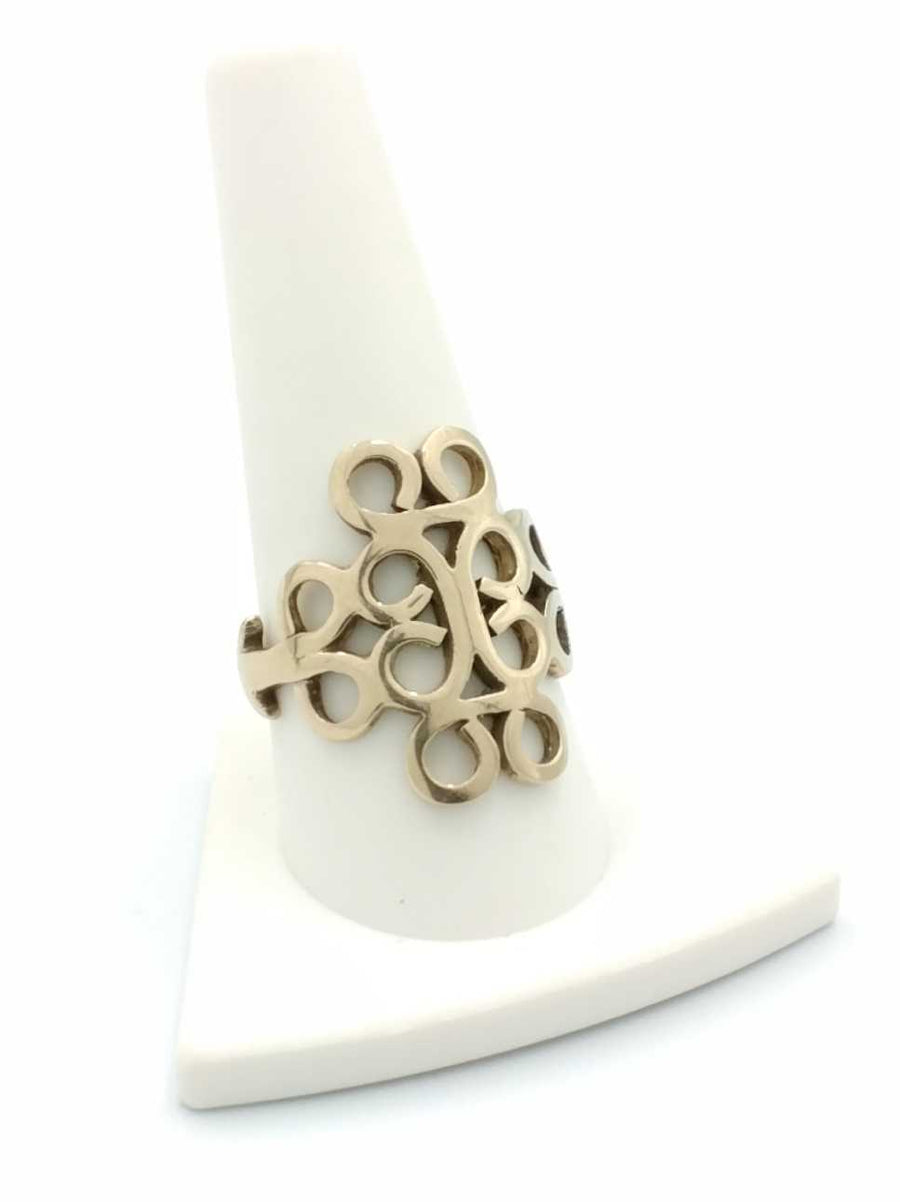 Women's Ring - Yellow Gold 14k (.585) 8.8 grams Size 10.5