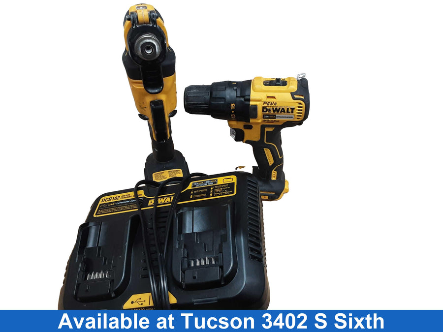 Dewalt Dcd777 Yellow Cordless Standard Drill