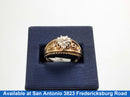 Women's Heart Diamond Ring Yellow Gold 10k Size 11