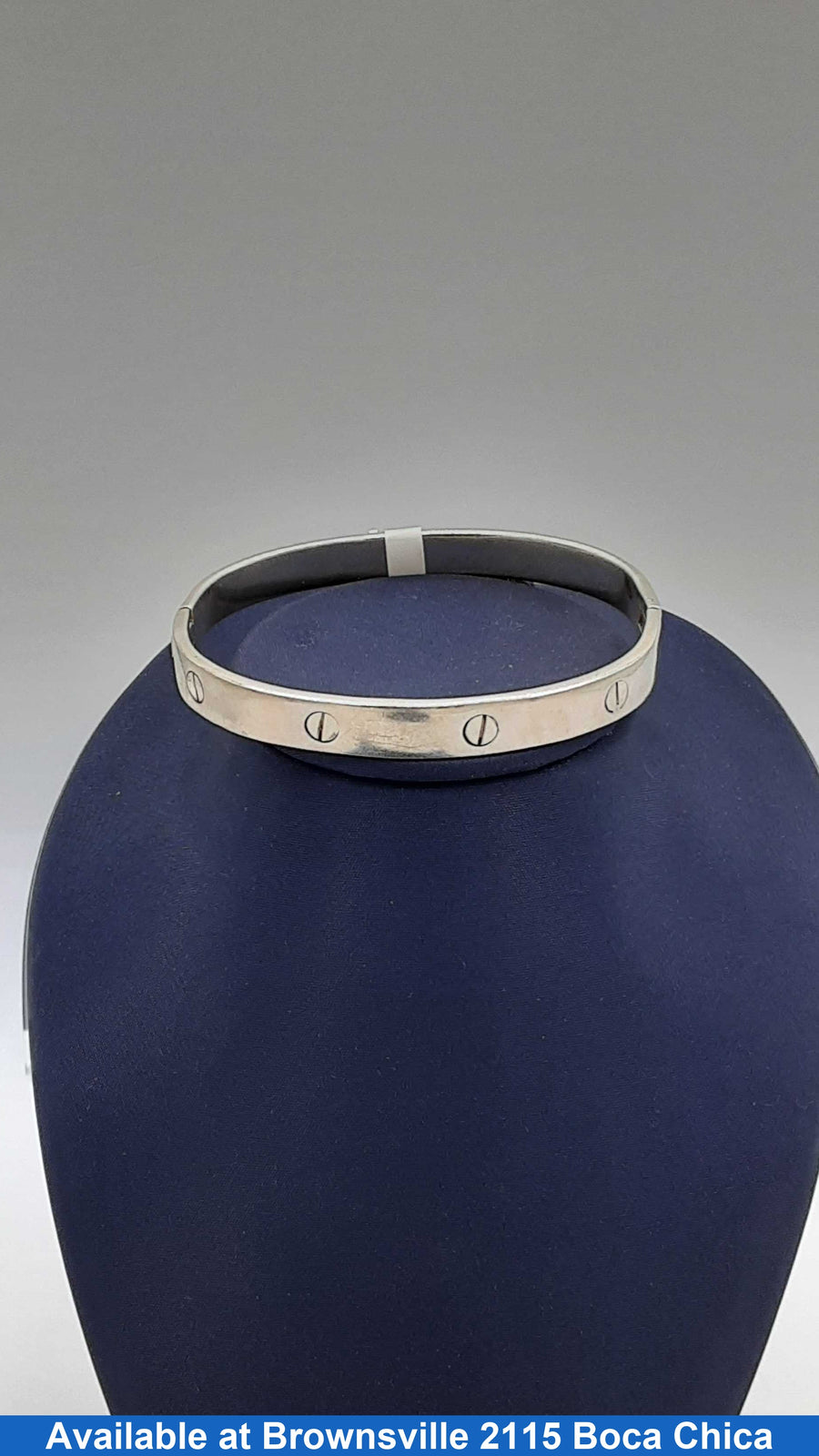 Bangle Bracelet - Silver 28.3 grams 8 inch