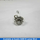 Women's Ring - White Gold 14k (.585) 6.4 grams Size 8.5