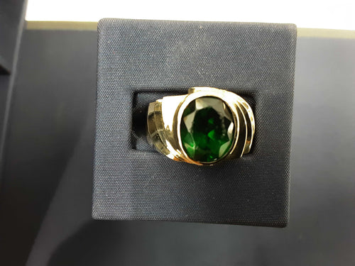 Men's Ring - Yellow Gold 14k (.585) 8.1 grams Size 12