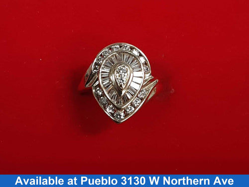 Women's Ring - Yellow Gold 14k (.585) 6.5 grams Size 7.5