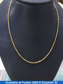 Chain - Yellow Gold 14k (.585) 3.6 grams 10 inch