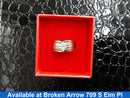 Ring - Wedding Set - Yellow Gold 14k (.585) 6 grams Size 10
