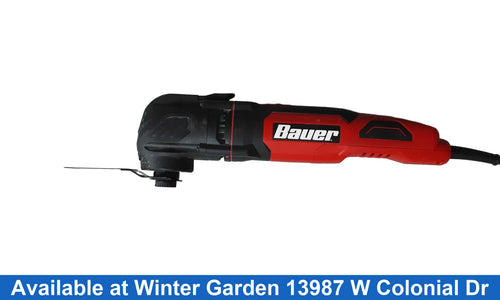Bauer 19101-b Red Corded Grinder
