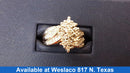 Women's Ring - Yellow Gold 10k (.417) 6.2 grams Size 8