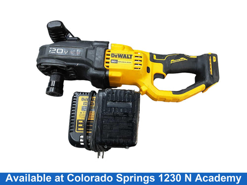 Dewalt Dcd445 Yellow Cordless Right-Angle Drill