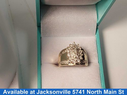 Women's Ring - Yellow Gold 14k (.585) 7.6 grams Size 6.5