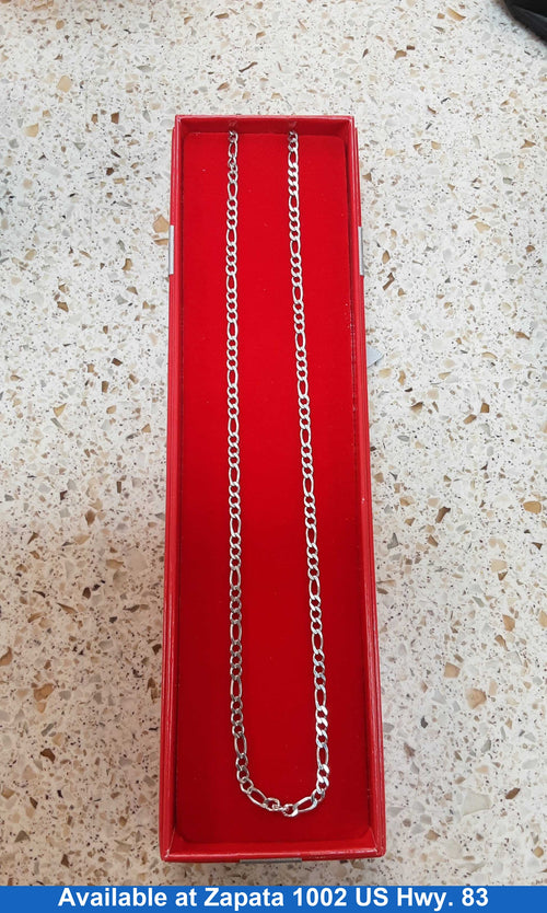 Figaro Chain - Silver 8.6 grams 20 inch